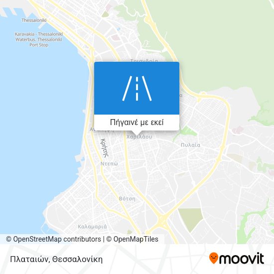 Πλαταιών χάρτης