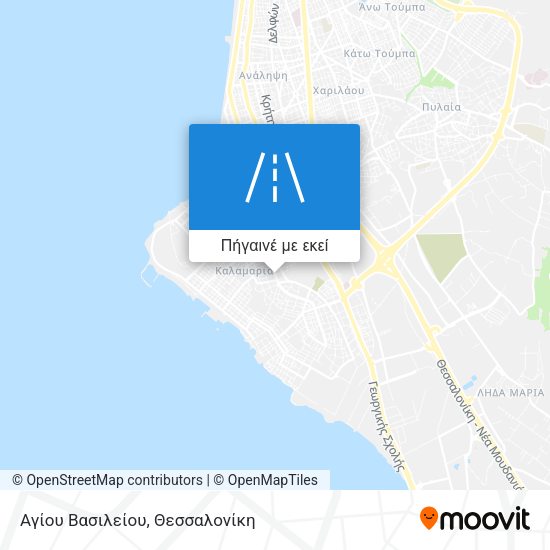 Αγίου Βασιλείου χάρτης