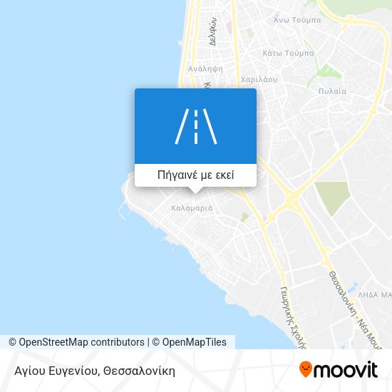 Αγίου Ευγενίου χάρτης