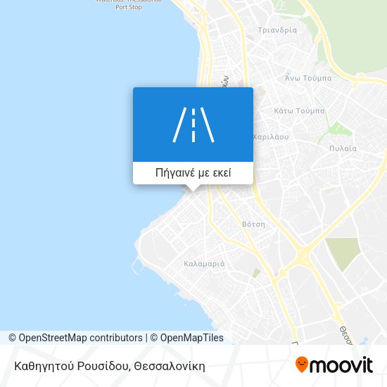 Καθηγητού Ρουσίδου χάρτης
