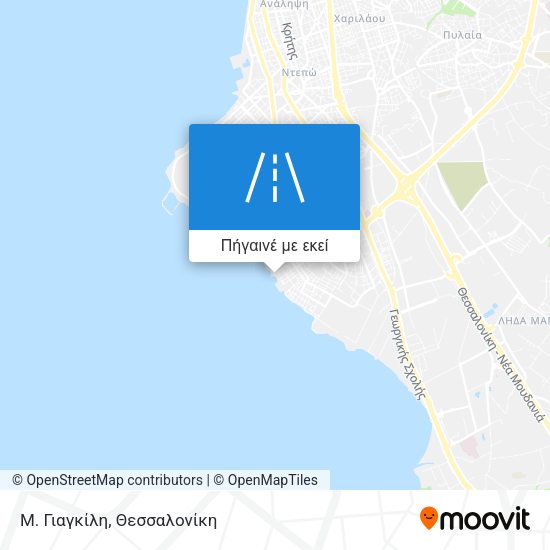 Μ. Γιαγκίλη χάρτης