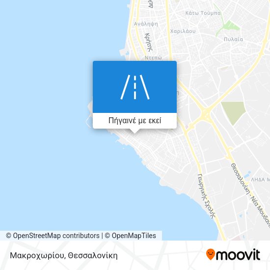 Μακροχωρίου χάρτης