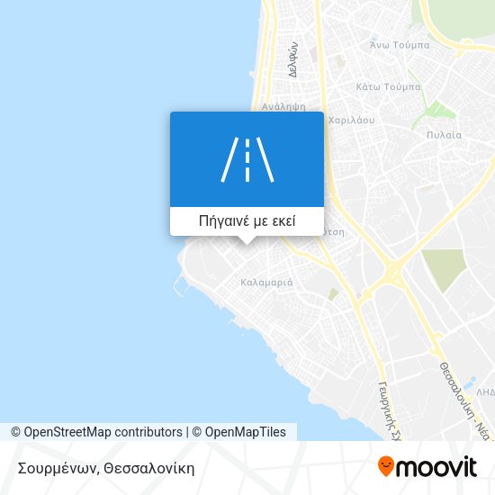 Σουρμένων χάρτης