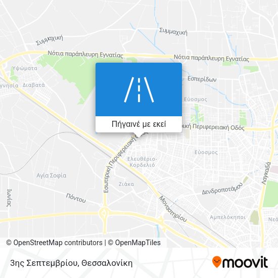 3ης Σεπτεμβρίου χάρτης