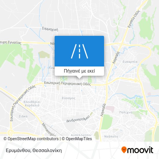 Ερυμάνθου χάρτης