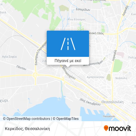 Κερκίδος χάρτης