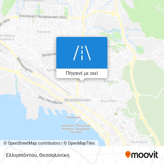 Ελλησπόντου χάρτης