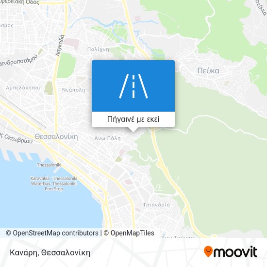 Κανάρη χάρτης