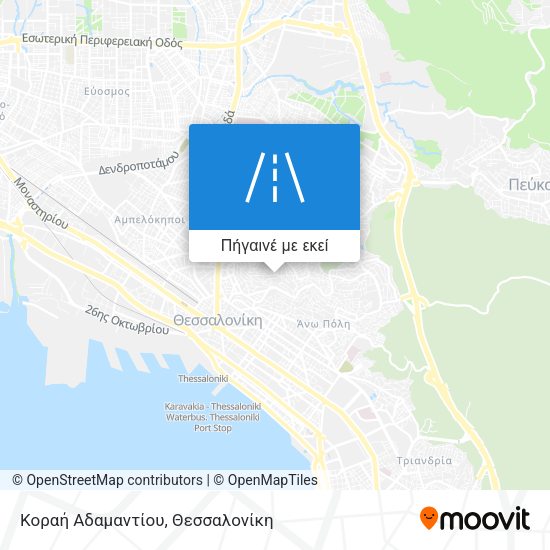 Κοραή Αδαμαντίου χάρτης