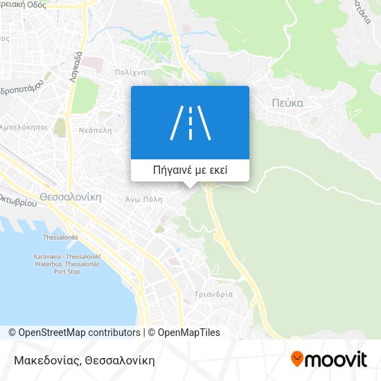 Μακεδονίας χάρτης