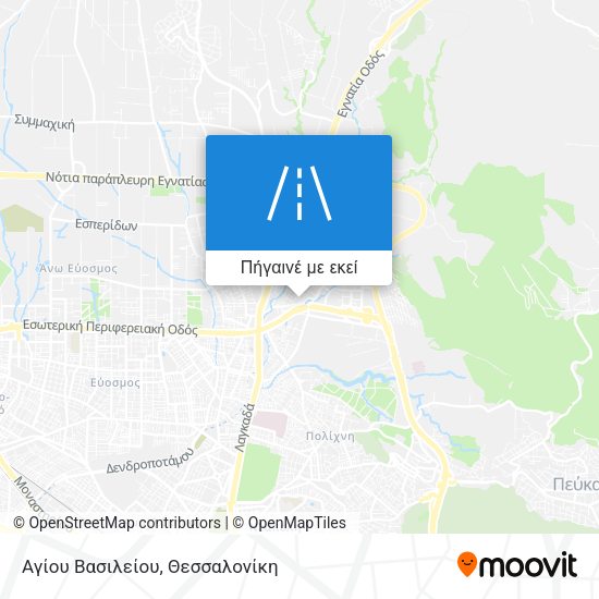 Αγίου Βασιλείου χάρτης