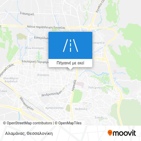 Αλαμάνας χάρτης