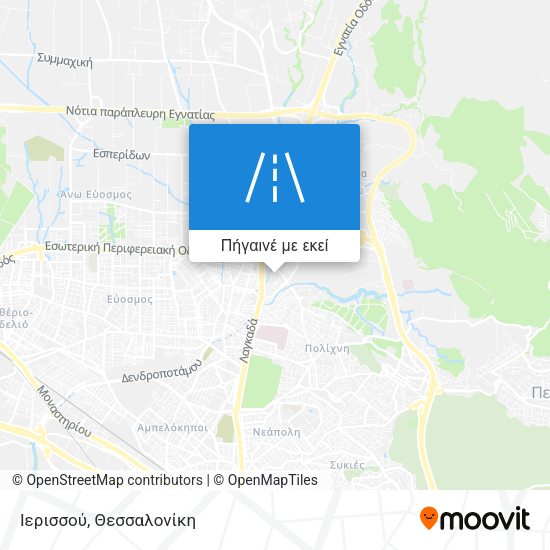 Ιερισσού χάρτης