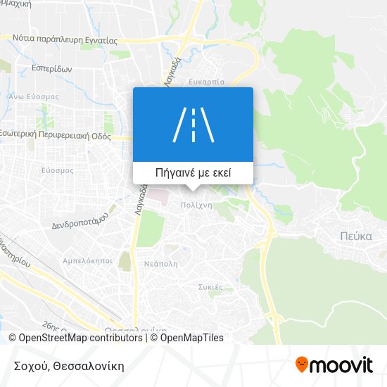 Σοχού χάρτης