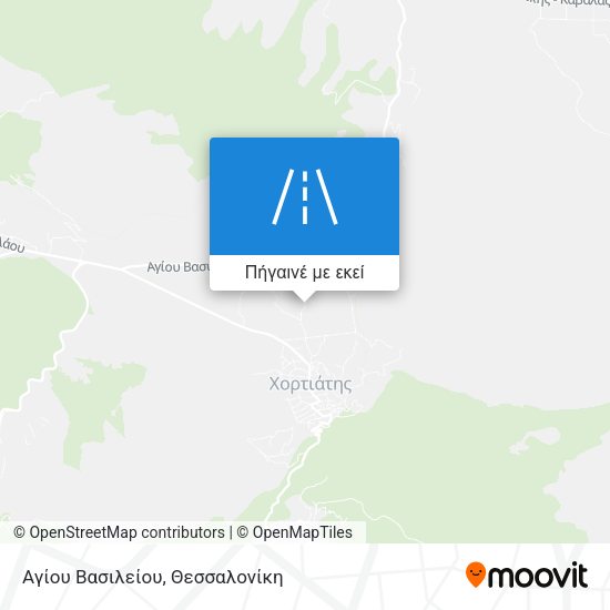 Αγίου Βασιλείου χάρτης