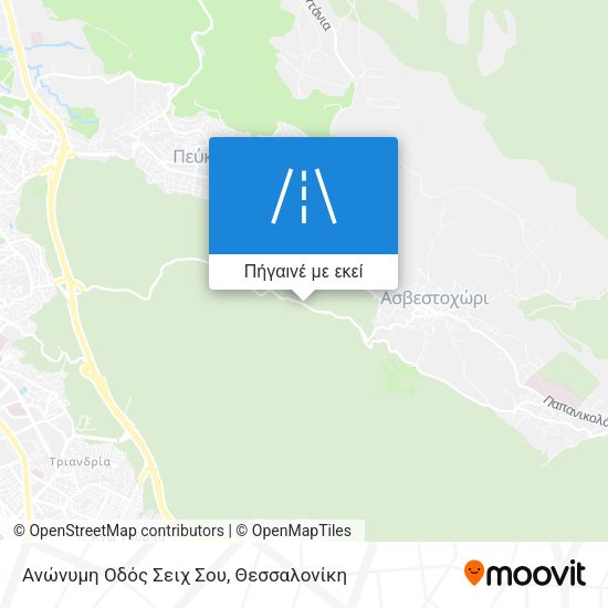 Ανώνυμη Οδός Σειχ Σου χάρτης