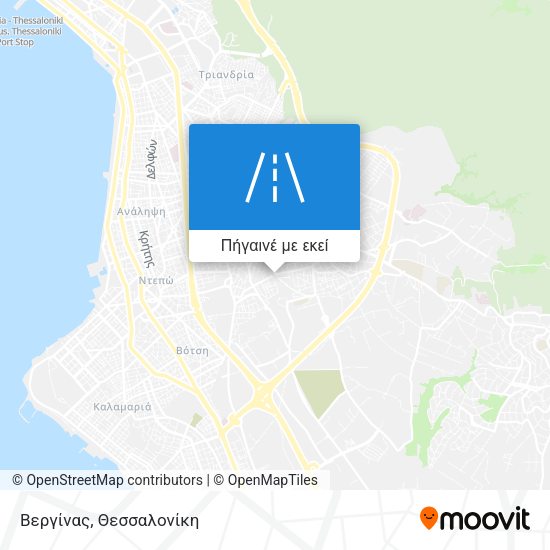 Βεργίνας χάρτης
