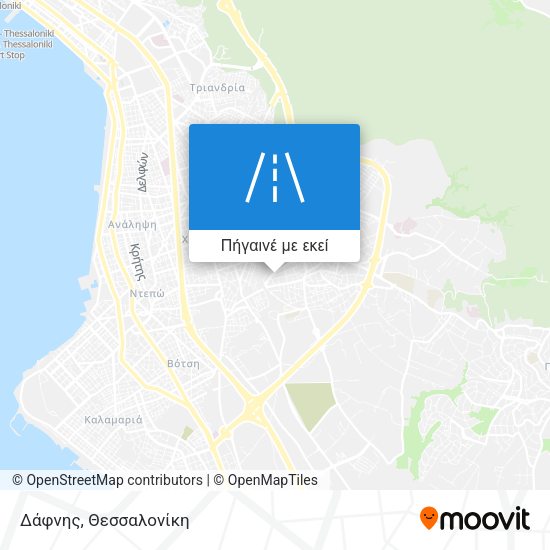 Δάφνης χάρτης