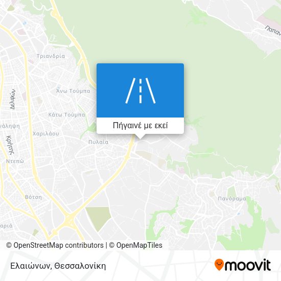 Ελαιώνων χάρτης
