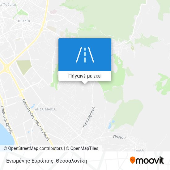 Ενωμένης Ευρώπης χάρτης