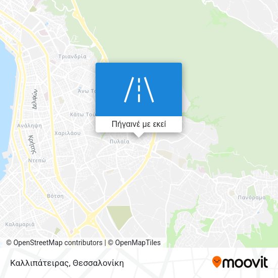 Καλλιπάτειρας χάρτης