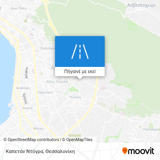Καπετάν Ντόγρα χάρτης