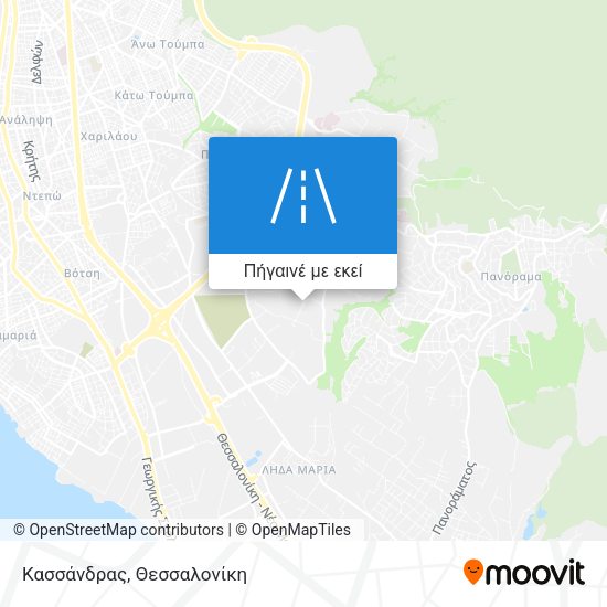 Κασσάνδρας χάρτης