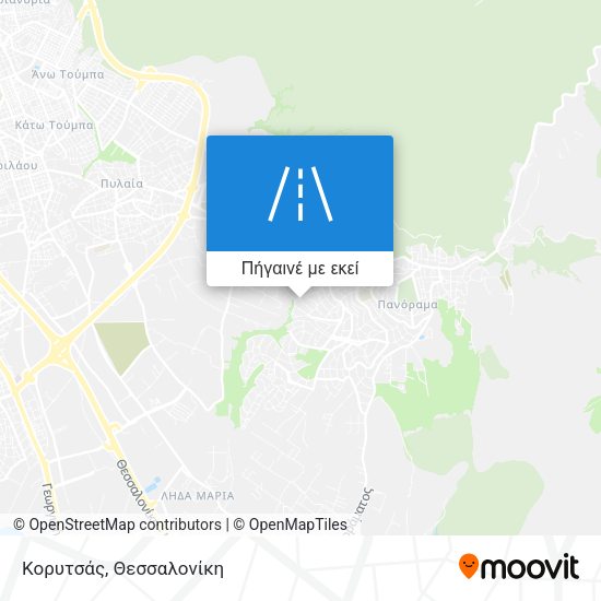 Κορυτσάς χάρτης