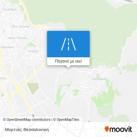 Μυρτιάς χάρτης