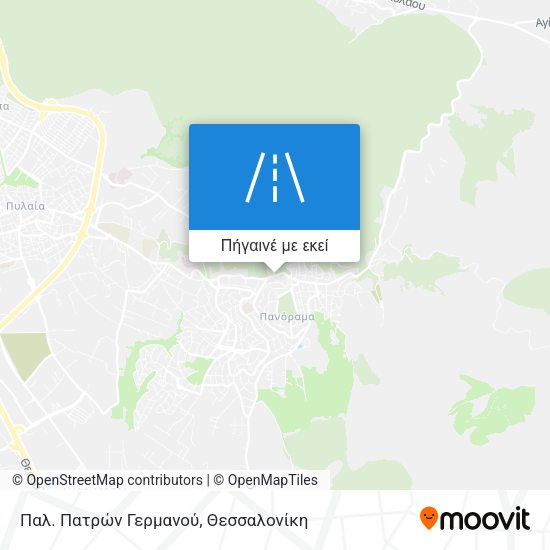 Παλ. Πατρών Γερμανού χάρτης