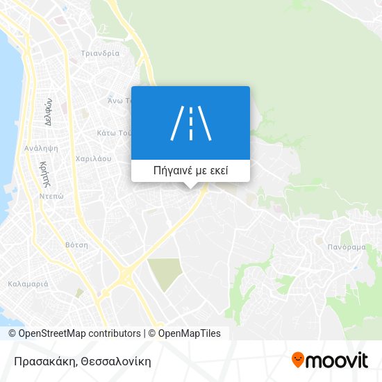 Πρασακάκη χάρτης
