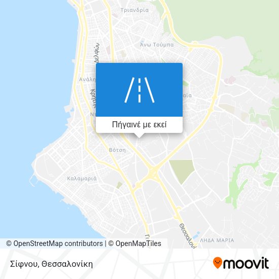 Σίφνου χάρτης