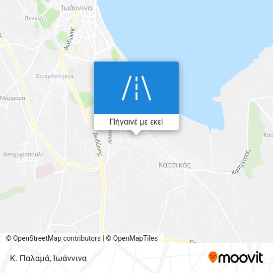Κ. Παλαμά χάρτης