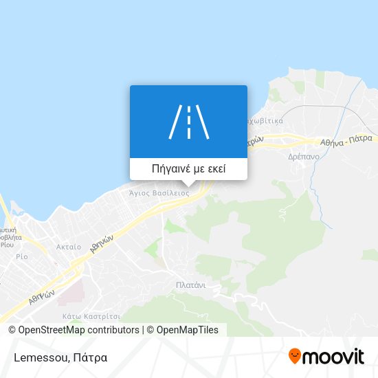 Lemessou χάρτης