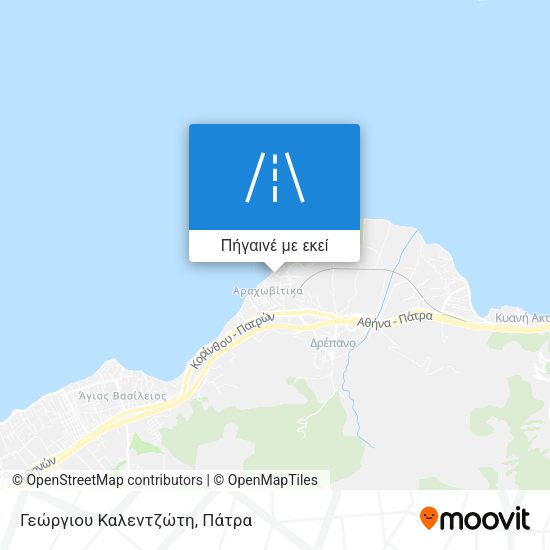 Γεώργιου Καλεντζώτη χάρτης