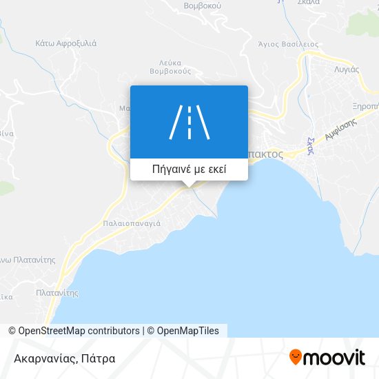 Ακαρνανίας χάρτης