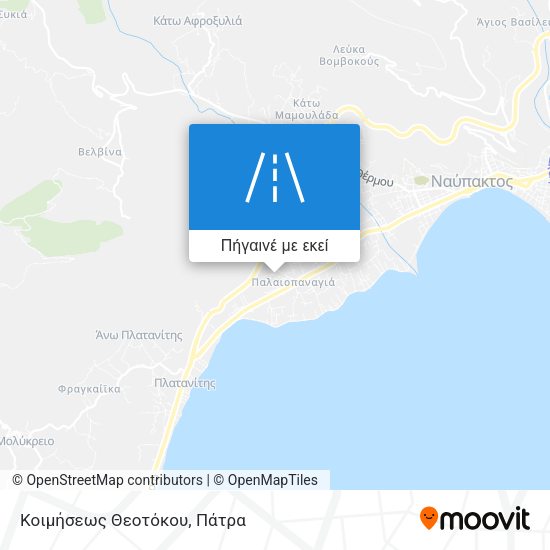 Κοιμήσεως Θεοτόκου χάρτης