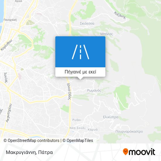 Μακρυγιάννη χάρτης