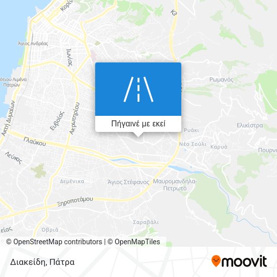 Διακείδη χάρτης