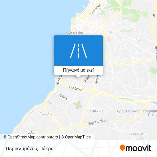 Περικλυμένου χάρτης