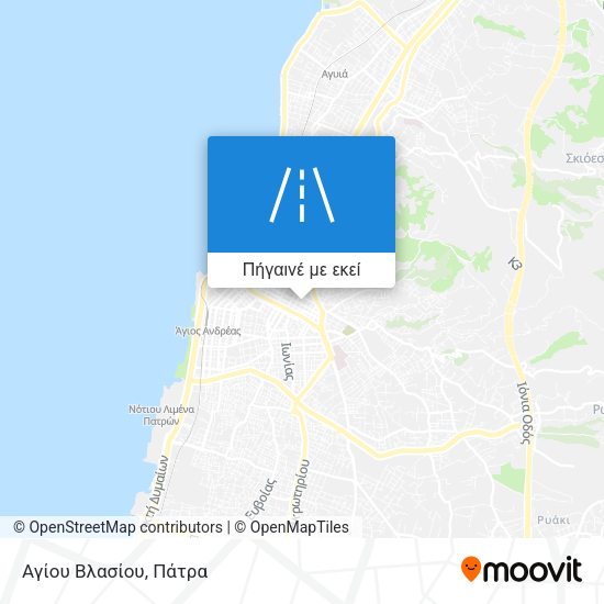 Αγίου Βλασίου χάρτης
