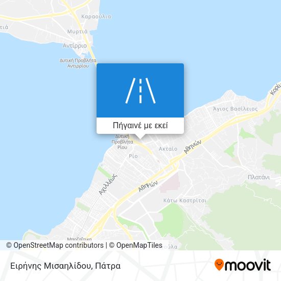 Ειρήνης Μισαηλίδου χάρτης