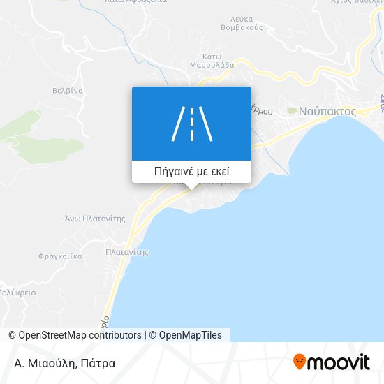Α. Μιαούλη χάρτης