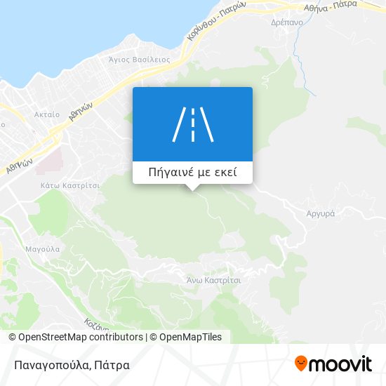 Παναγοπούλα χάρτης