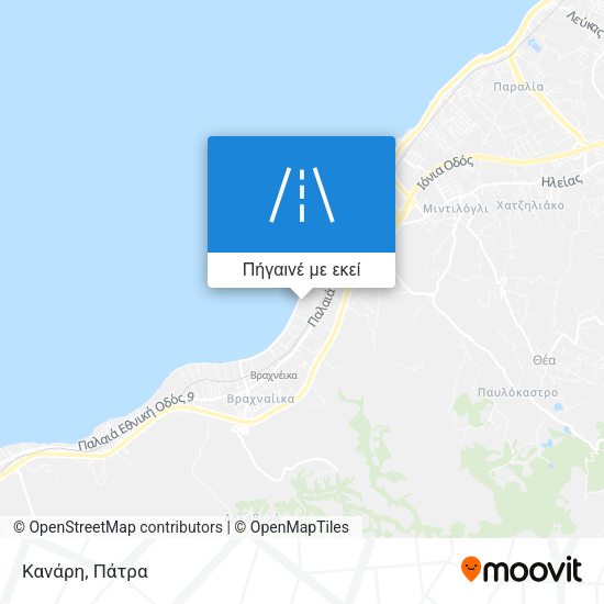 Κανάρη χάρτης