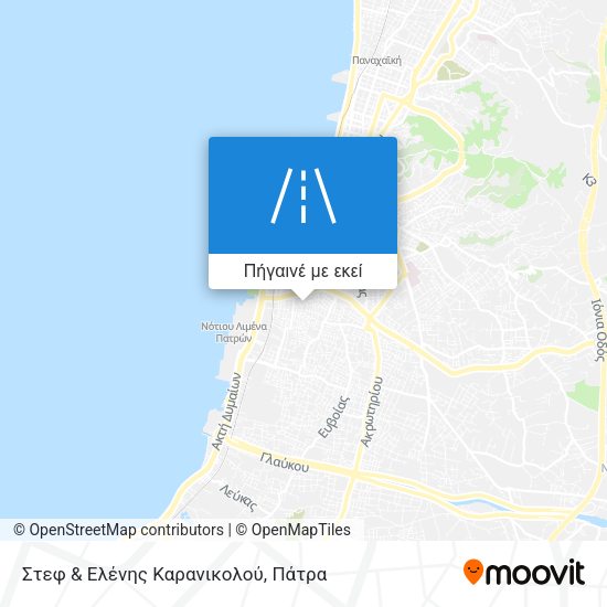 Στεφ & Ελένης Καρανικολού χάρτης