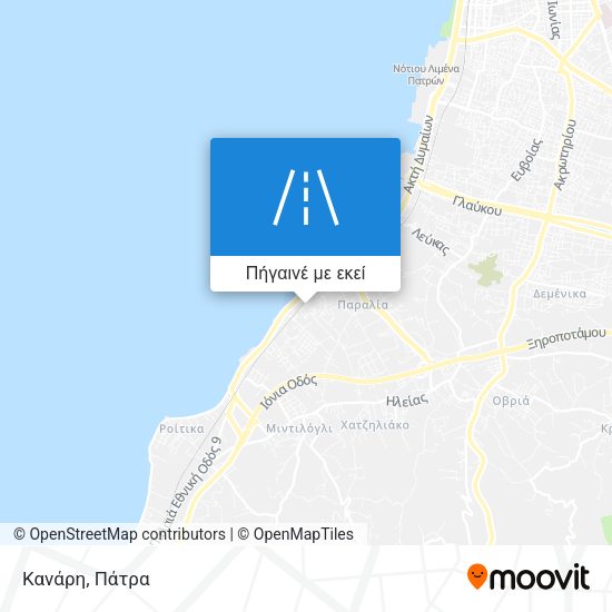 Κανάρη χάρτης