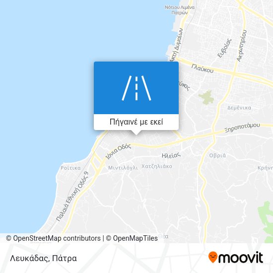 Λευκάδας χάρτης