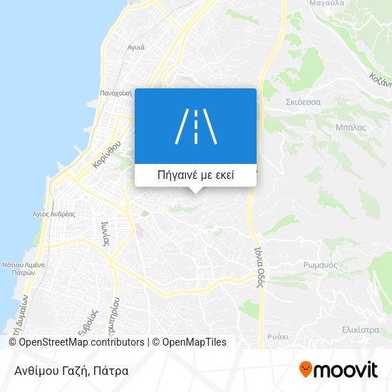 Ανθίμου Γαζή χάρτης