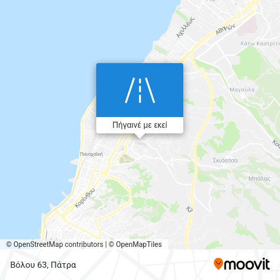 Βόλου 63 χάρτης